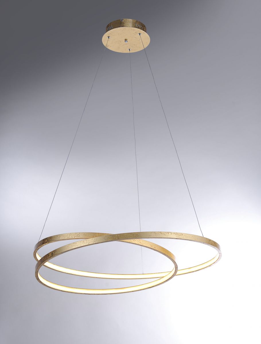 Pendelleuchte Roman 2474-12 gold
