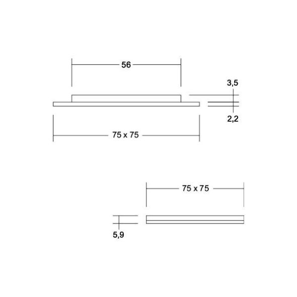 LED-Einbaudownlight 12V 12165023