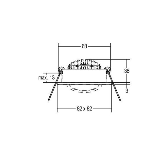 LED-Einbaustrahler 39385183