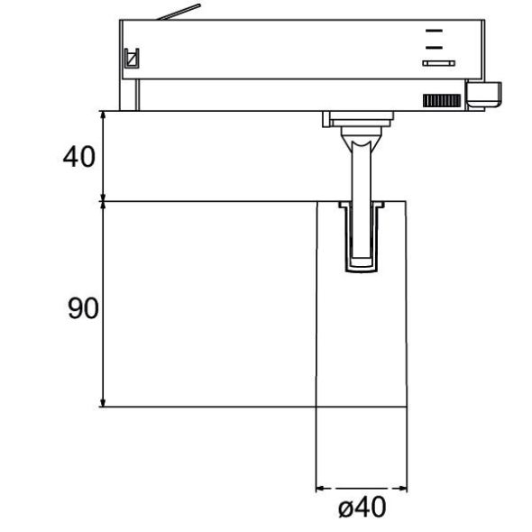 LED-Schienenstrahler 230V 88694175DA