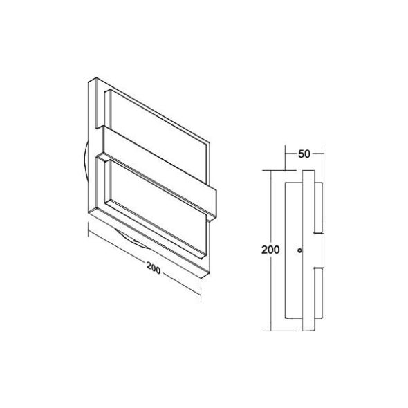 LED-Wandanbauleuchte 65071103