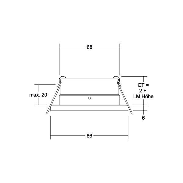 Einbaumodul rund 37005070