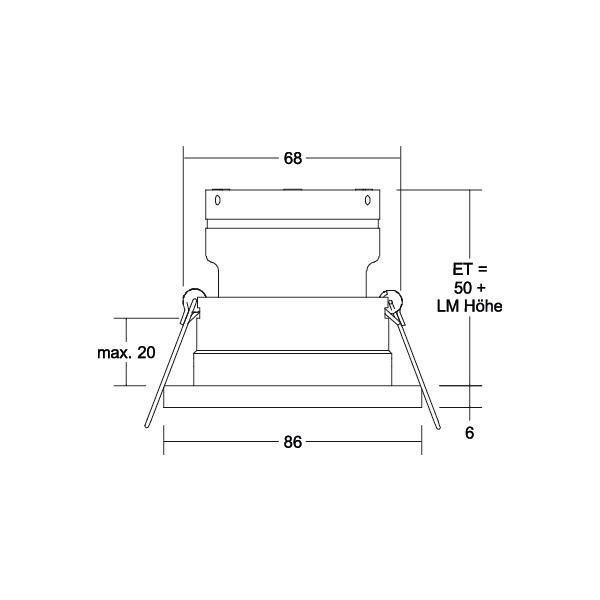 Einbaumodul rund 37015070