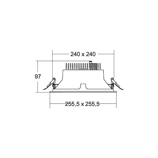 LED-Einbaudownlight 230V 40645184