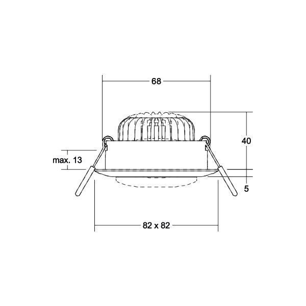 LED-Einbaustrahler 12385683