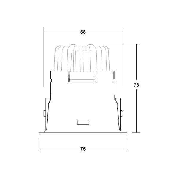 LED-Einbaustrahler 230V 39173827