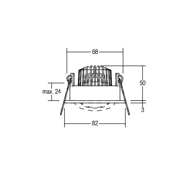 LED-Einbaustrahler 230V 39353073