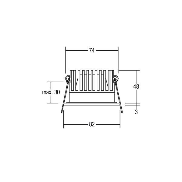 LED-Einbaustrahler 39116073