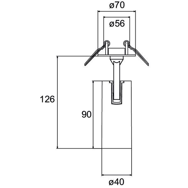 LED-Halbeinbau-Strahler 88776185DA