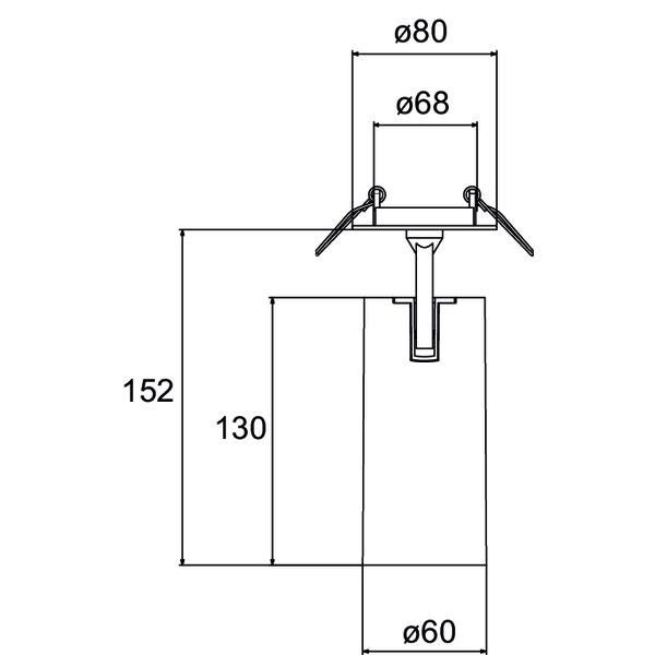 LED-Halbeinbau-Strahler 88792183DA