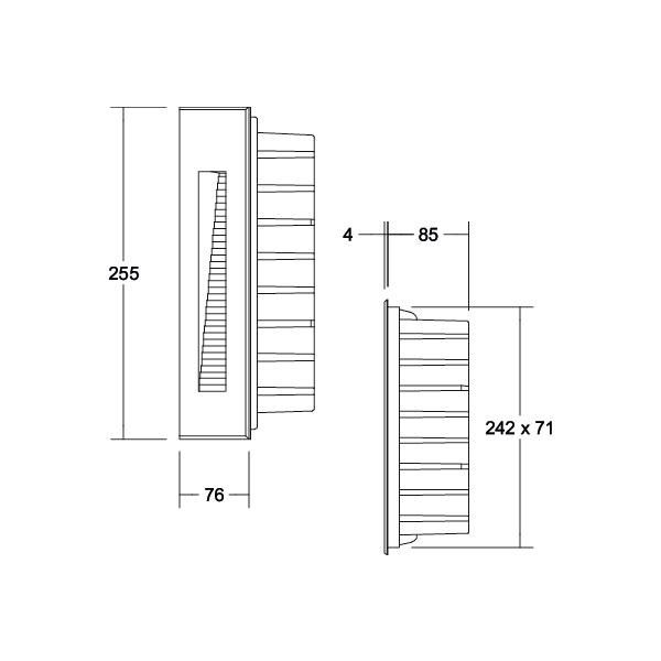 LED-Wandeinbauleuchte 230V 60211183