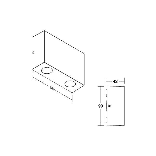 LED-Wandleuchte 65241103