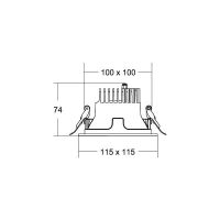 LED-Einbaudownlight 230V 41642163