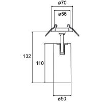 LED-Halbeinbau-Strahler 88786173DA