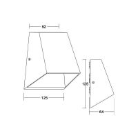 LED-Wandanbauleuchte 65021103