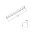 LED-Anbauprofil BIRO40 77143083