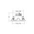 LED-Einbaudownlight 230V 41642165DA
