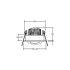 LED-Einbaustrahler 230V 33355023