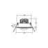 LED-Einbaustrahler 230V 38141053