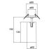 LED-Halbeinbau-Strahler 88792164DA