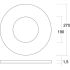 Reduzierring, D = 270mm 81026170