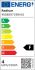 LED-Filament-Lampe AMBIENTE LUX Kerzen-Form  gold E14 2400K 4,0W
