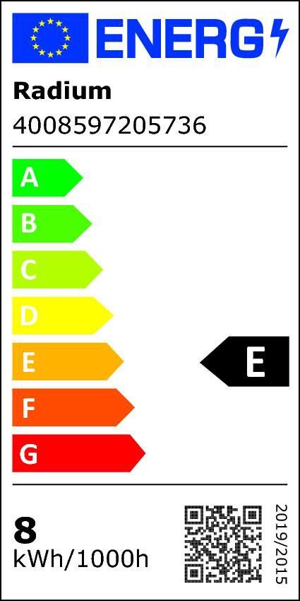LED-Kompaktlampe 8W 2G11 4000K 4-Pin für EVG