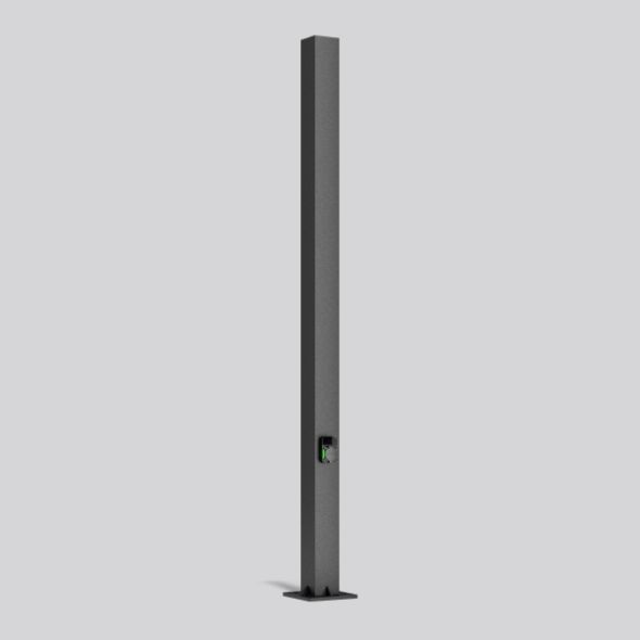 Mast mit Wallbox 811400
