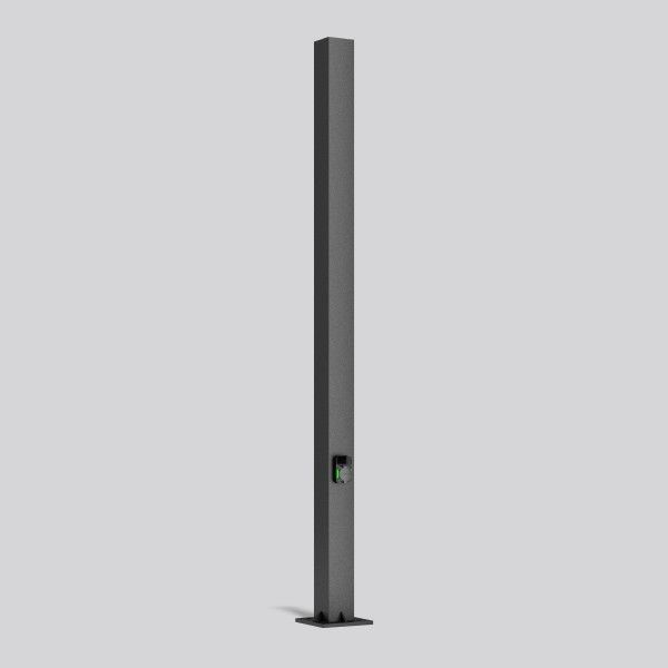 Mast mit Wallbox 811400