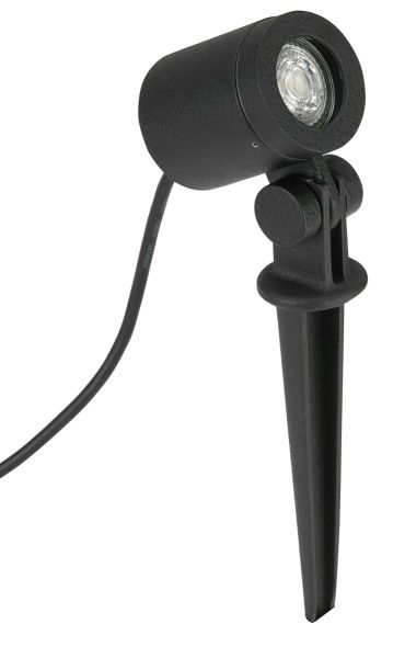 Spießstrahler, PAR 16-50 W, Alu, schwarz 662197
