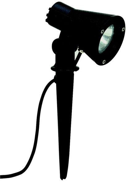 Strahler mit Erdspieß 1x E27/50W-PAR20