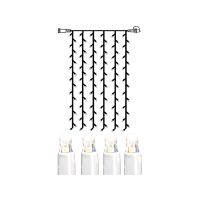 System LED Curtain-Extra 466-58 102LEDs 1x2m Cool Light Erweiterungskette