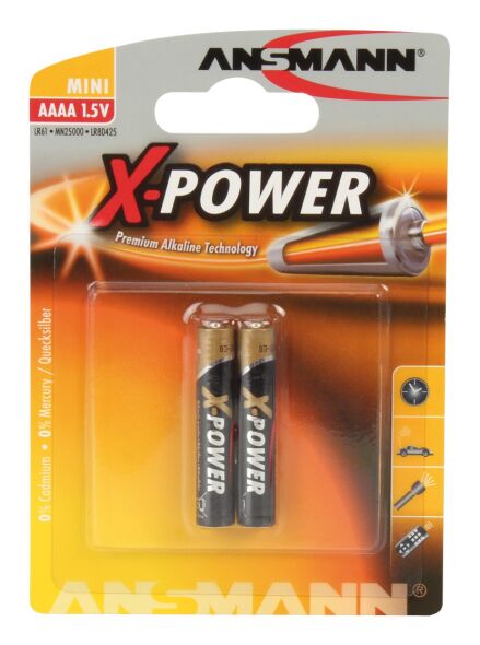 Batterie Mini-Micro AAAA 137757 1,5V