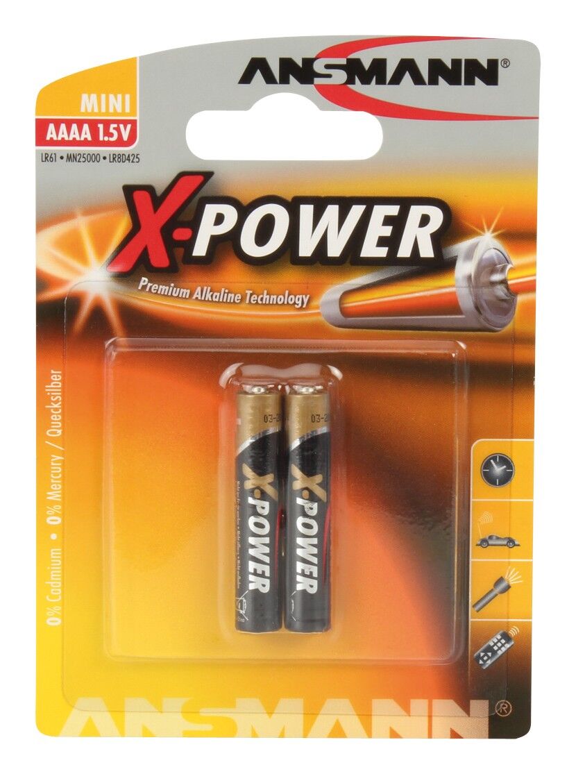 Batterie Mini-Micro AAAA 137757 1,5V