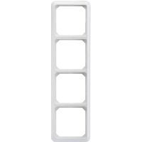 Rahmen 4-fach reinweiss 224404