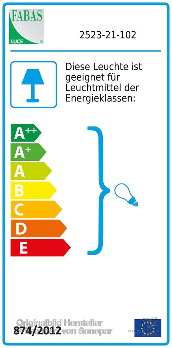Wandleuchte innen Dedalo