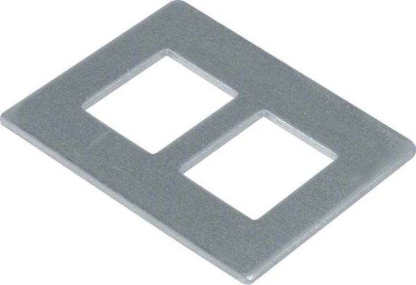 Montageplatte f. 2x RJ45 GTVDM012