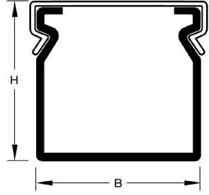Verdrahtungskanal BA6 600250O gr