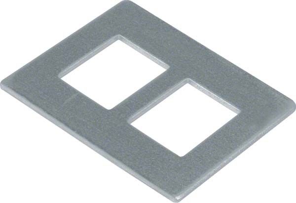 Montageplatte f. 2x RJ45 GTVDM012