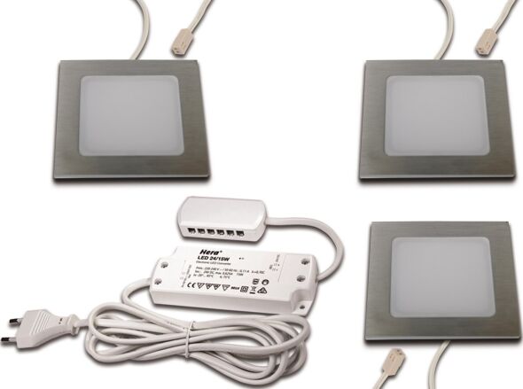 LED Einbauleuchte 3er-Set 3er Set #61060431002