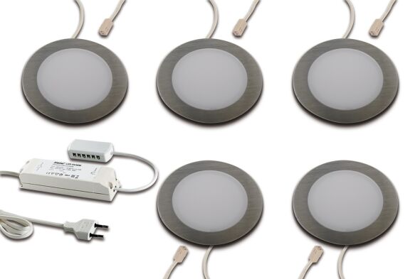 LED Einbauleuchte 5er-Set 5er Set #61060450002