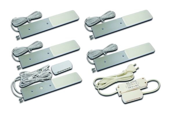 Unterbauleuchte 5er-Set S-Pad F #20203495002