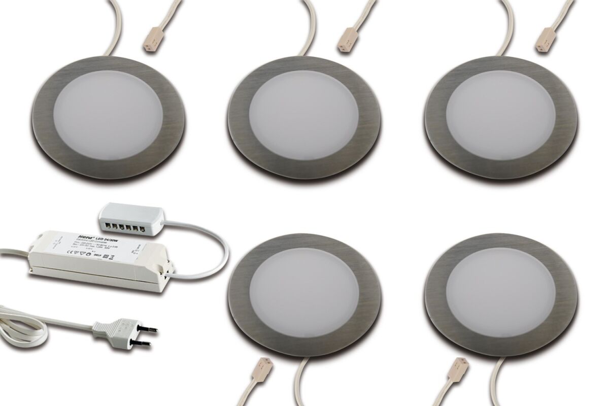 LED Einbauleuchte 5er-Set 5er Set #61060450002