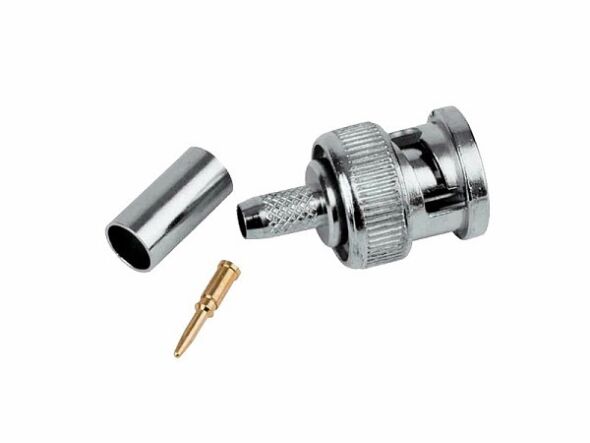 BNC-Crimp-Stecker BSTC-RG59