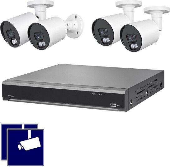 NVR Netzwerkvideorecorder NWA54 SET