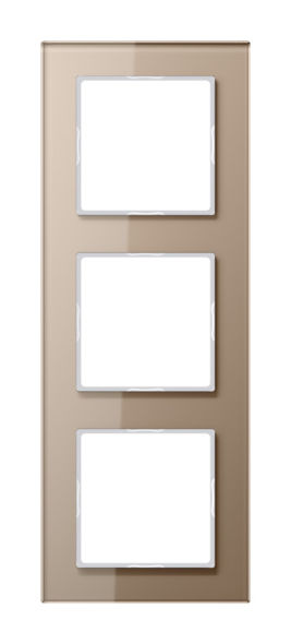 Glasrahmen 3-fach AC 583 GL CH champagner