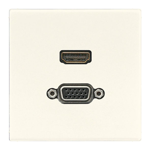 Multimediadose HDMI/VGA MA LS 1173 weiß