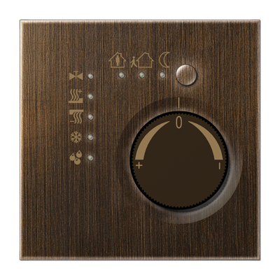 KNX Stetigregler ME 2178 AT messing antik