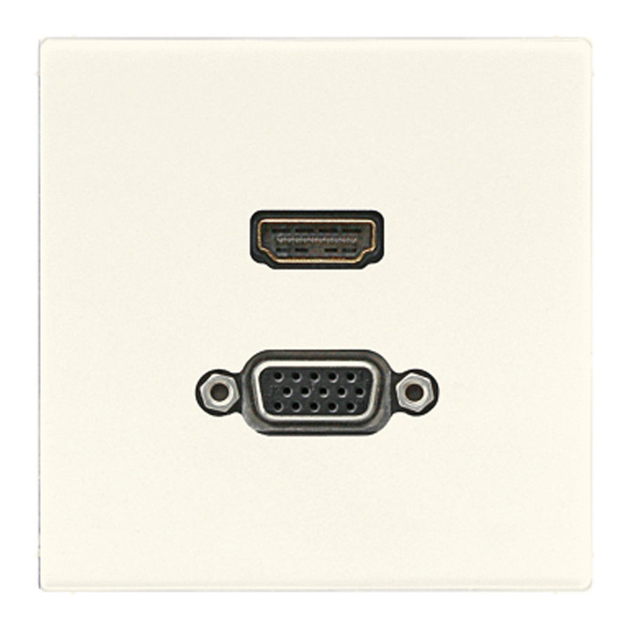 Multimediadose HDMI/VGA MA LS 1173 weiß