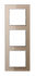 Glasrahmen 3-fach AC 583 GL CH champagner